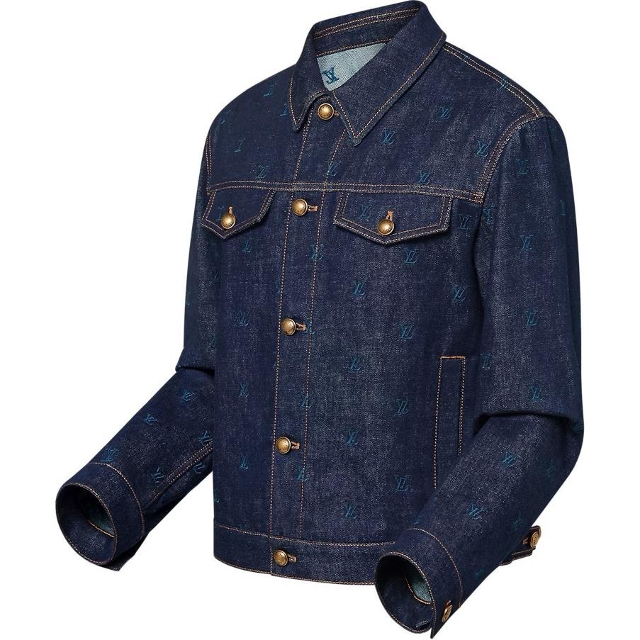 Louis Vuitton Denim Jacket Blue — фото 2