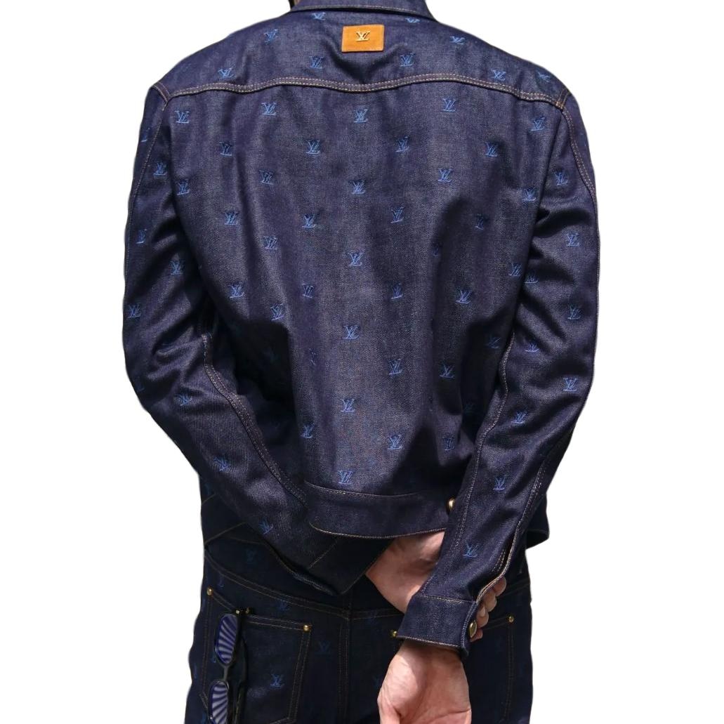 Louis Vuitton Denim Jacket Blue — фото 4
