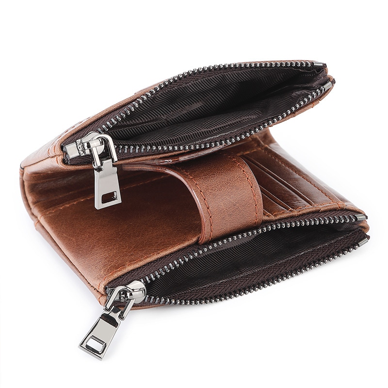 Dosrfini Multi-Card Anti-Theft Leather Wallet — фото 2