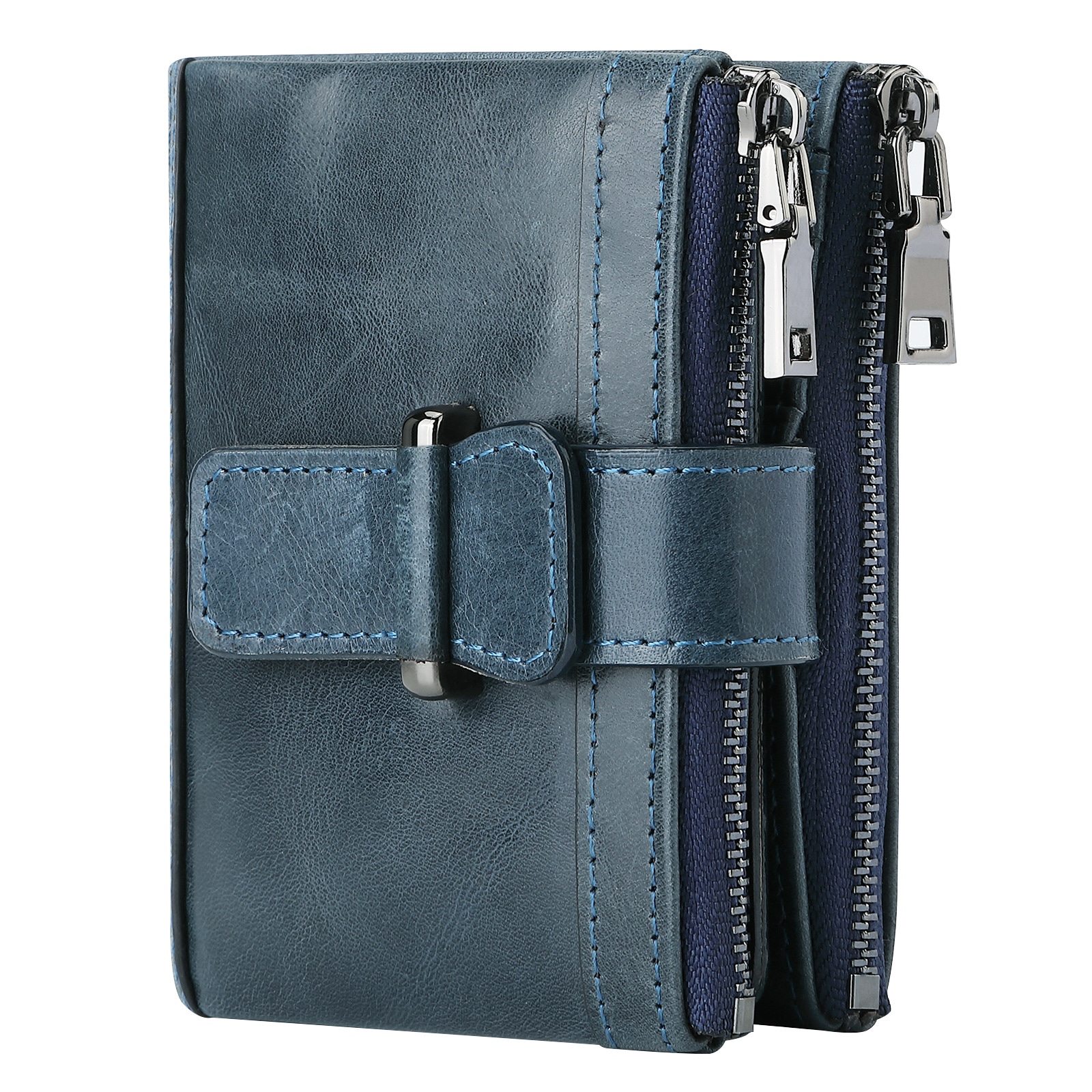 Dosrfini Multi-Card Anti-Theft Leather Wallet — фото 6