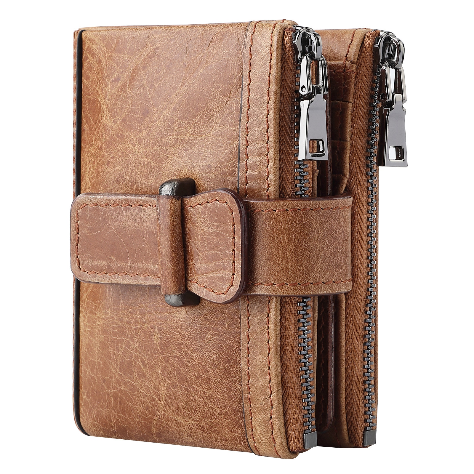 Dosrfini Multi-Card Anti-Theft Leather Wallet — фото 5