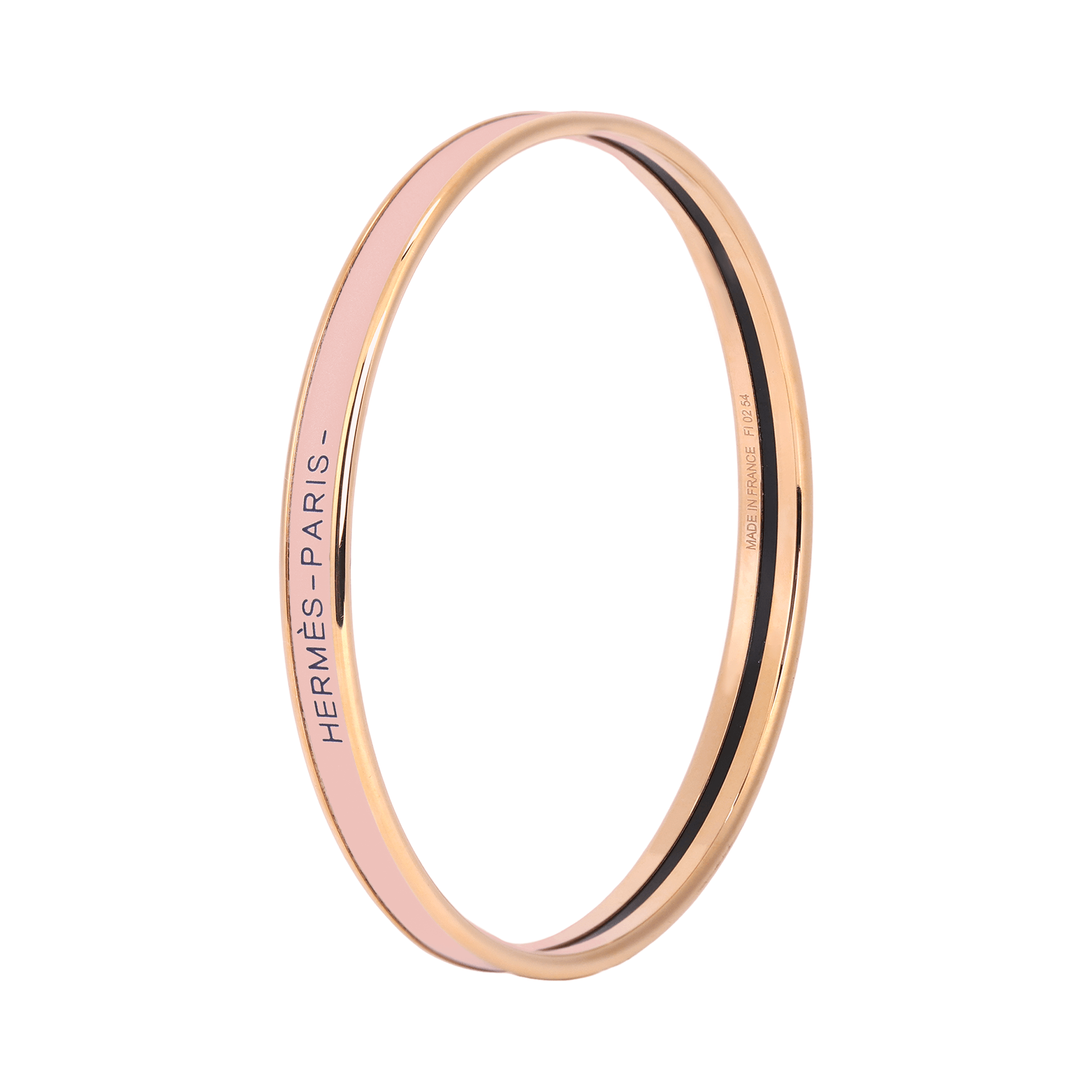HERMES/爱马仕 Hermes Enamel Bracelet Pink