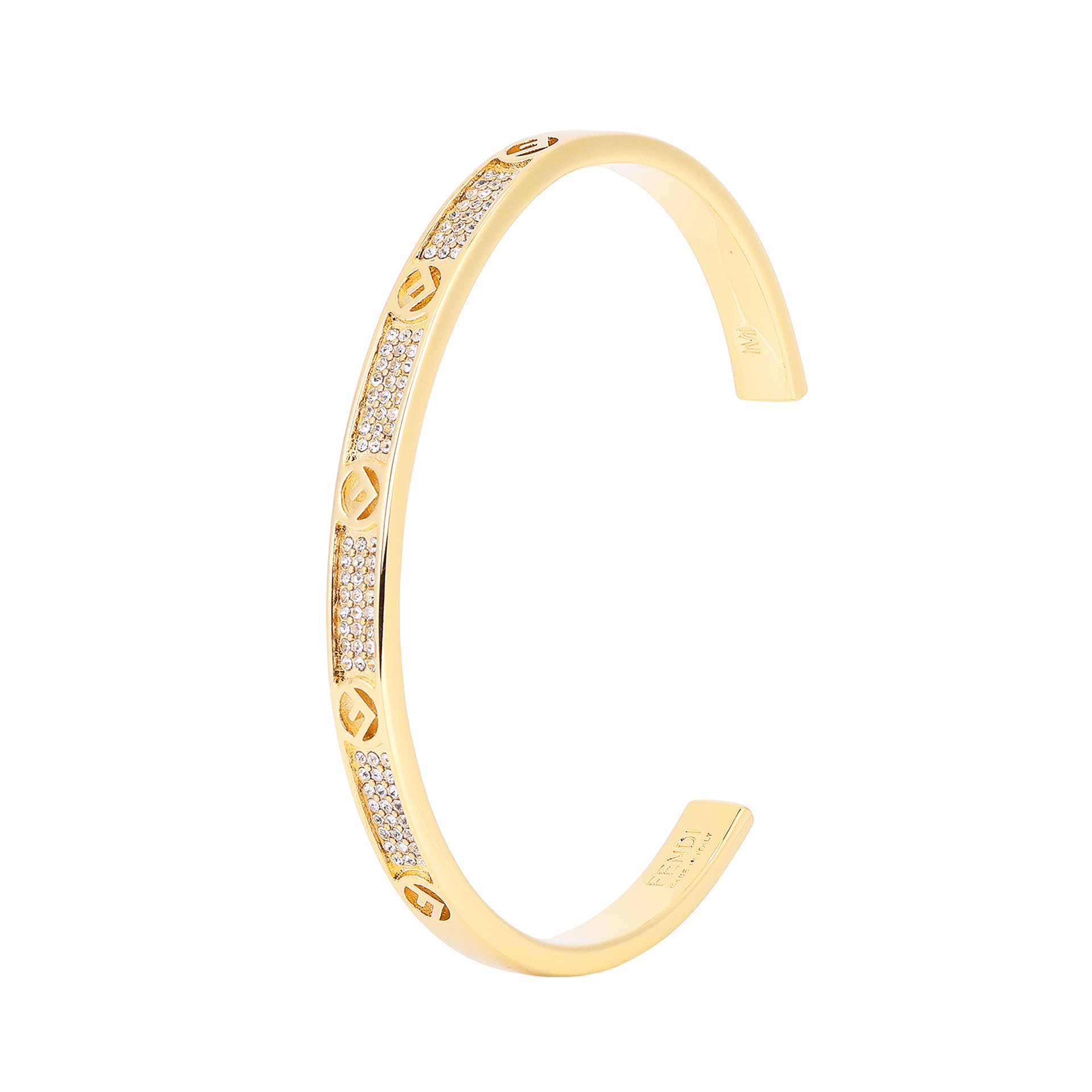 FENDI/芬迪 Fendi F is Fendi Bracelet Gold