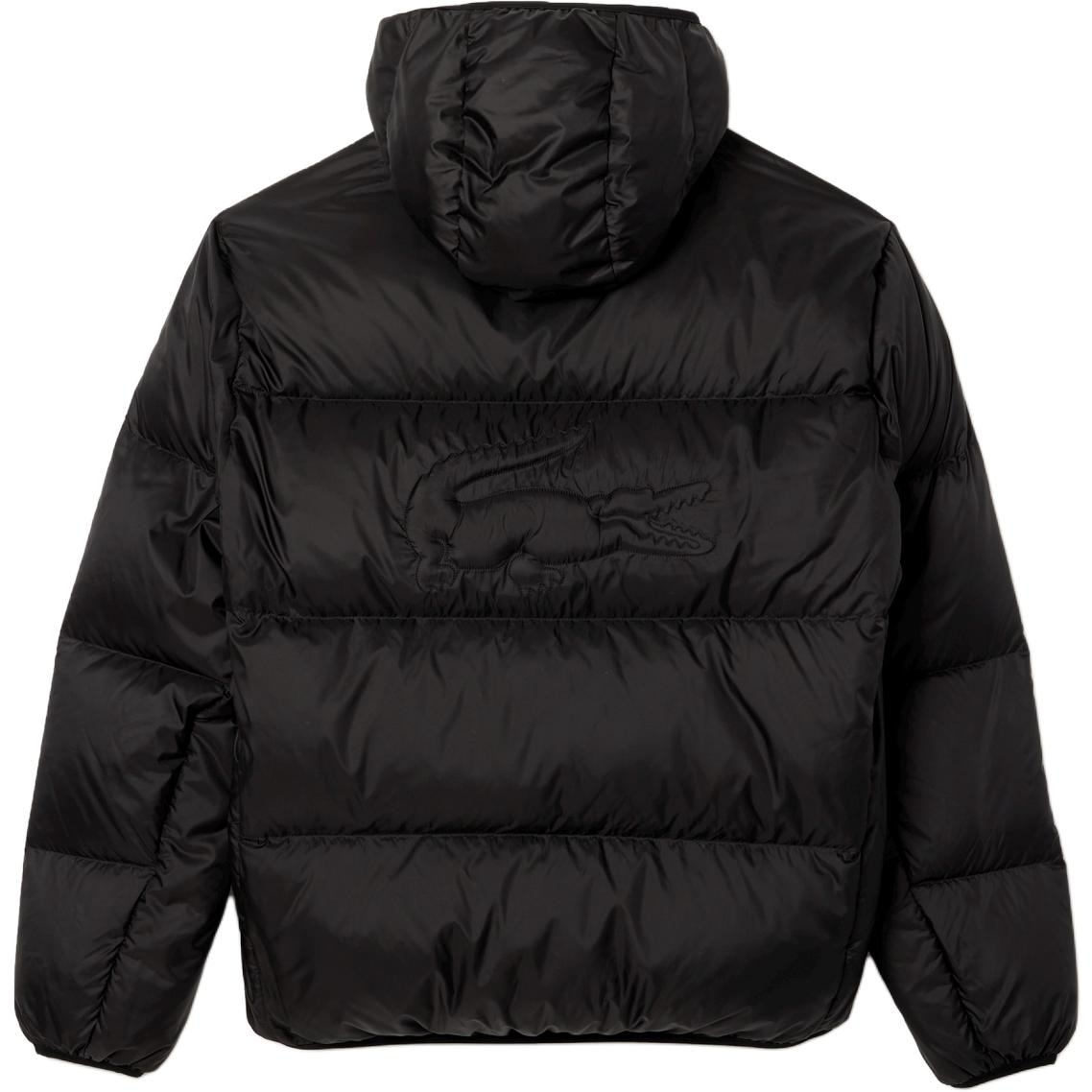 Lacoste Hooded Down Jacket Black — фото 1