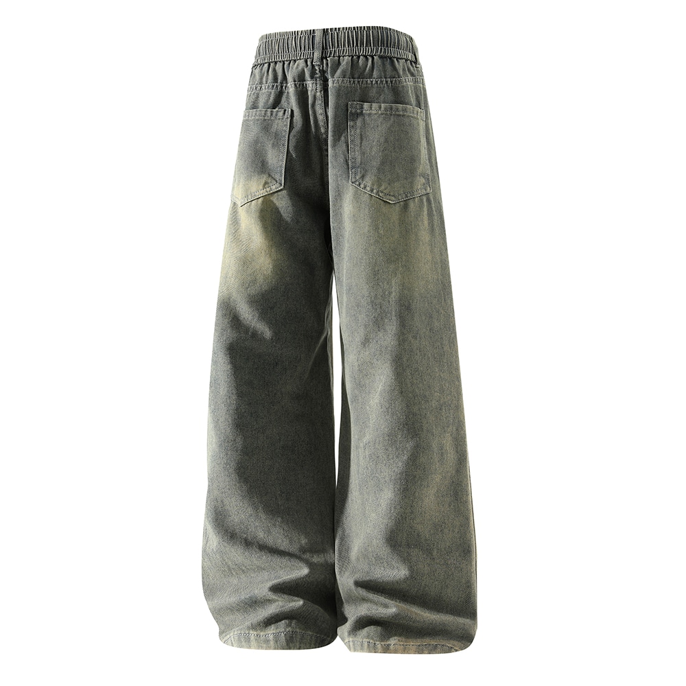 Gwaf Distressed High Waist Loose Fit Jeans — фото 1