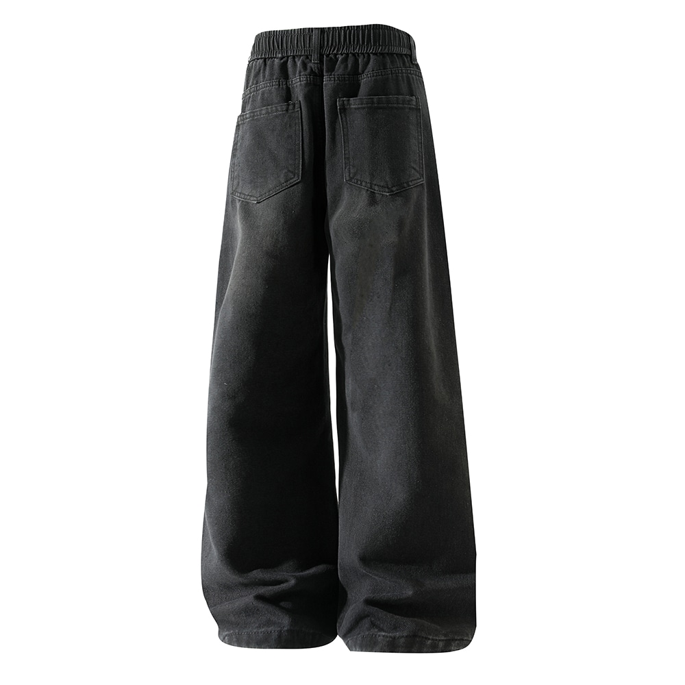 Gwaf Distressed High Waist Loose Fit Jeans — фото 5