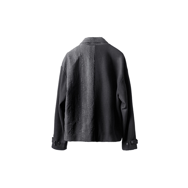 HUANXIANGZHE Huanzhe Wool Jacket Black — фото 1