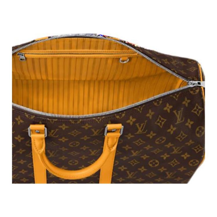 Louis Vuitton Keepall Monogram Macassar — фото 4