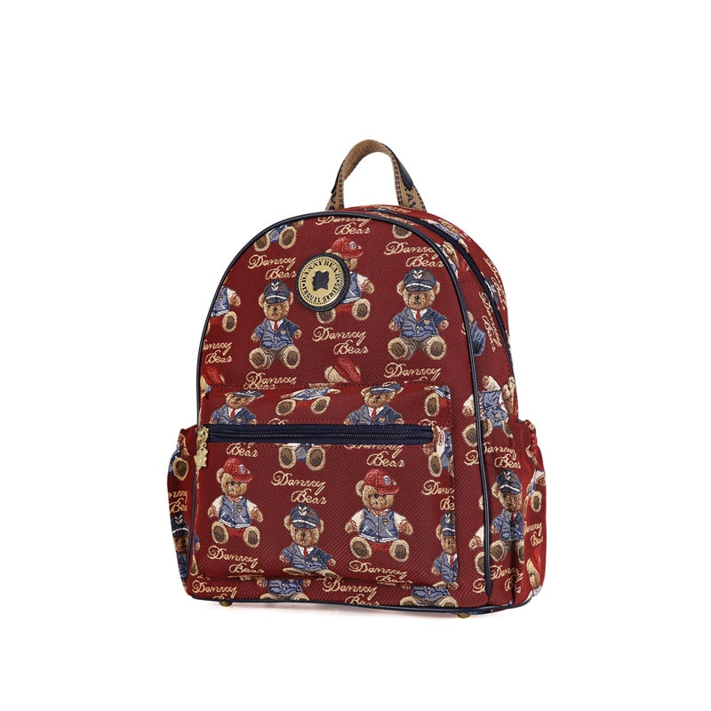 Dannybearjeans Dannybear Red Gentleman Bear Blue Backpack — фото 1