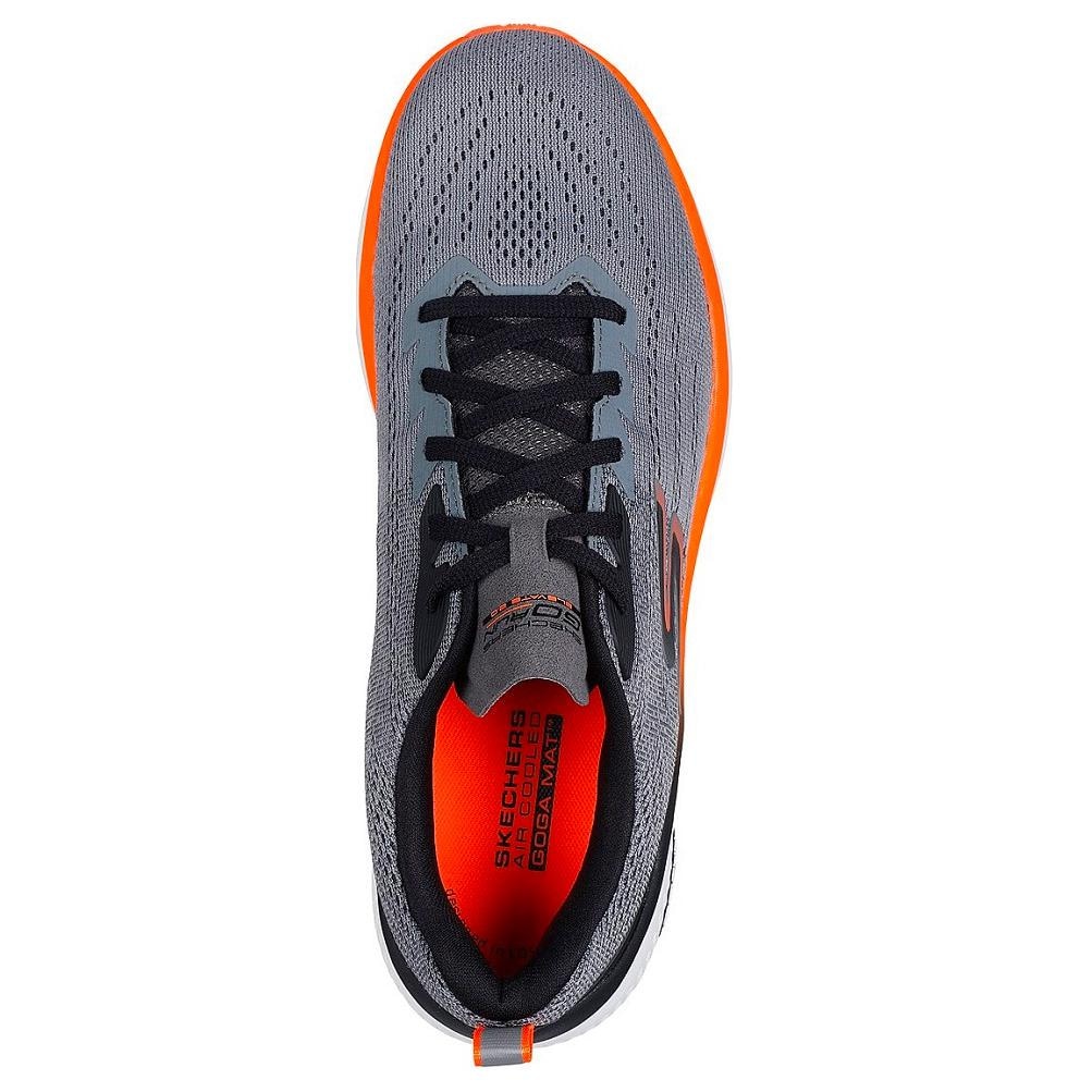 Skechers GO Men Low Top Running Shoes Gray — фото 8
