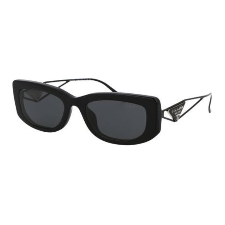 Prada Rectangular Sunglasses Black — фото 4
