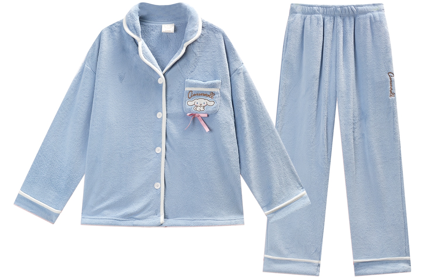 果壳 GUKOO GUKOO x Sanrio Cinnamoroll Pajama Set Milk Blue