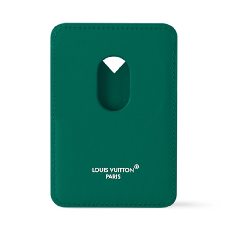 Louis Vuitton Card Holder Borneo Green — фото 2
