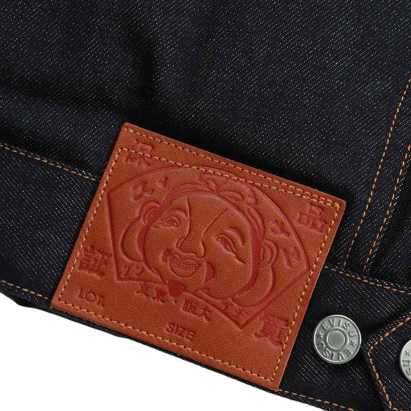 Evisu 2024 Seagull Embroidery Down Jacket Black — фото 1
