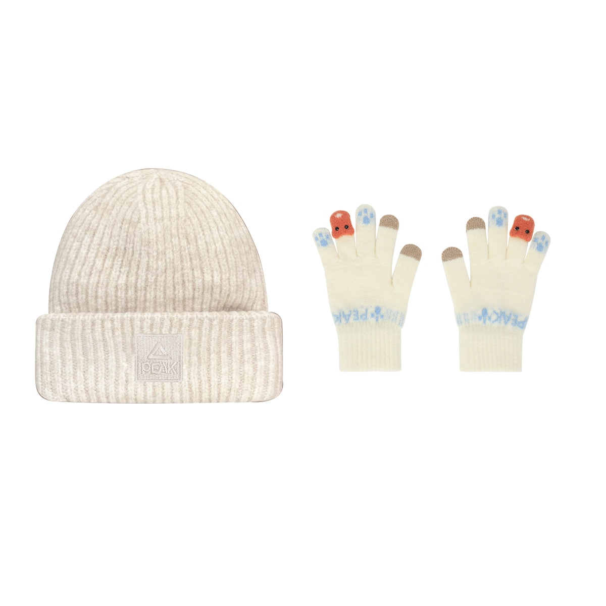 匹克 PEAK 2024 Winter Outdoor Cycling Knit Gloves