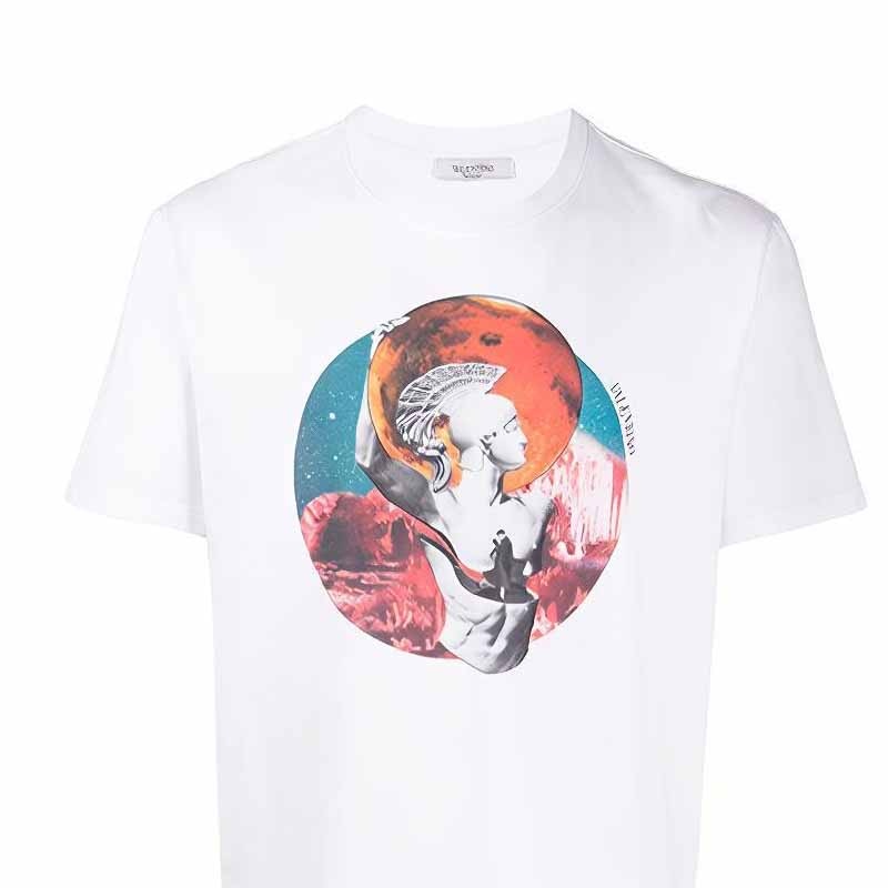 Valentino Mars Roman T-Shirt White — фото 4