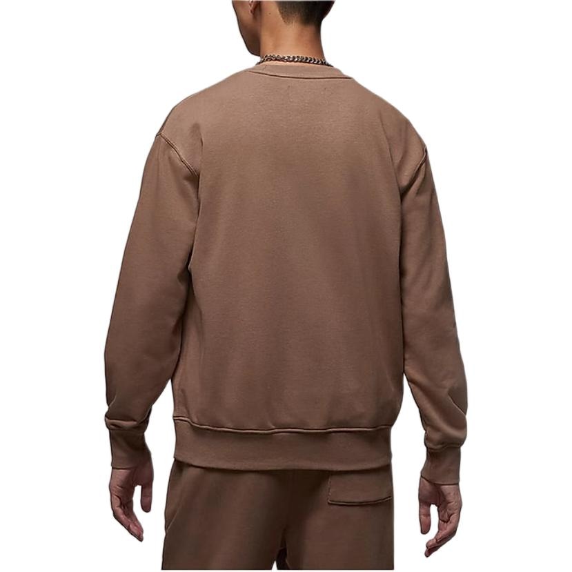 Jordan Crewneck Sweatshirt Brown — фото 3