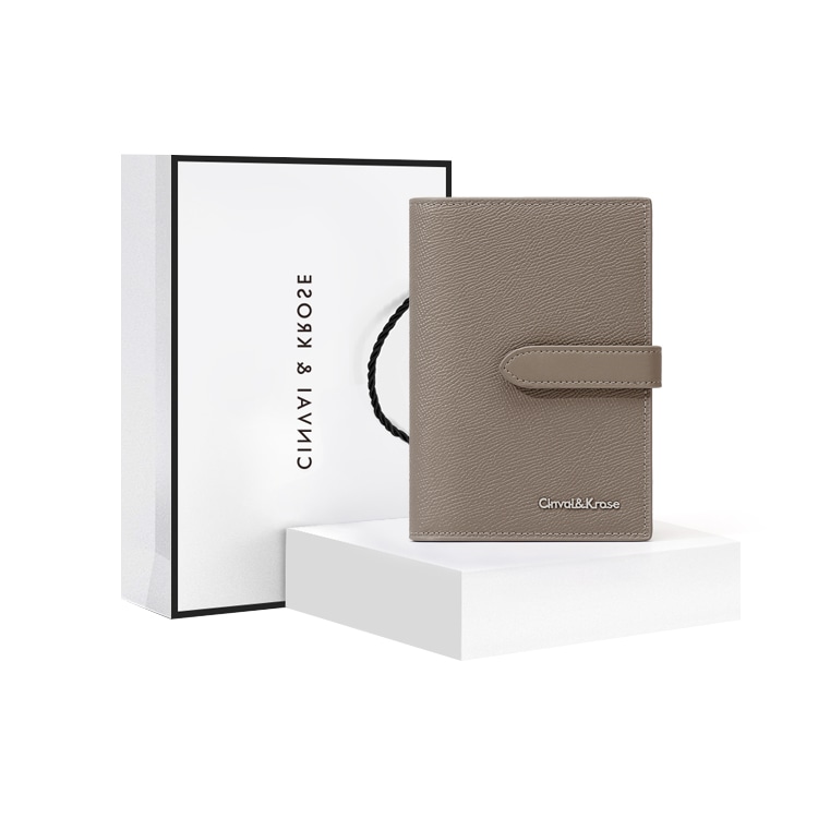 CinvaiKrose Cinvai&Krose Multifunction Wallet Elephant Gray Black