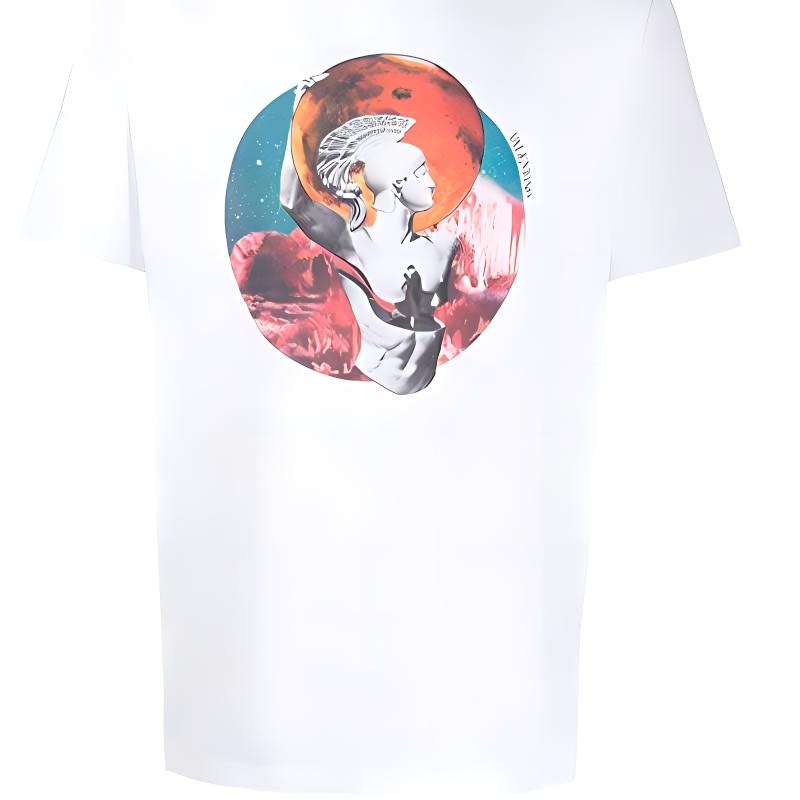 Valentino Mars Roman T-Shirt White — фото 5