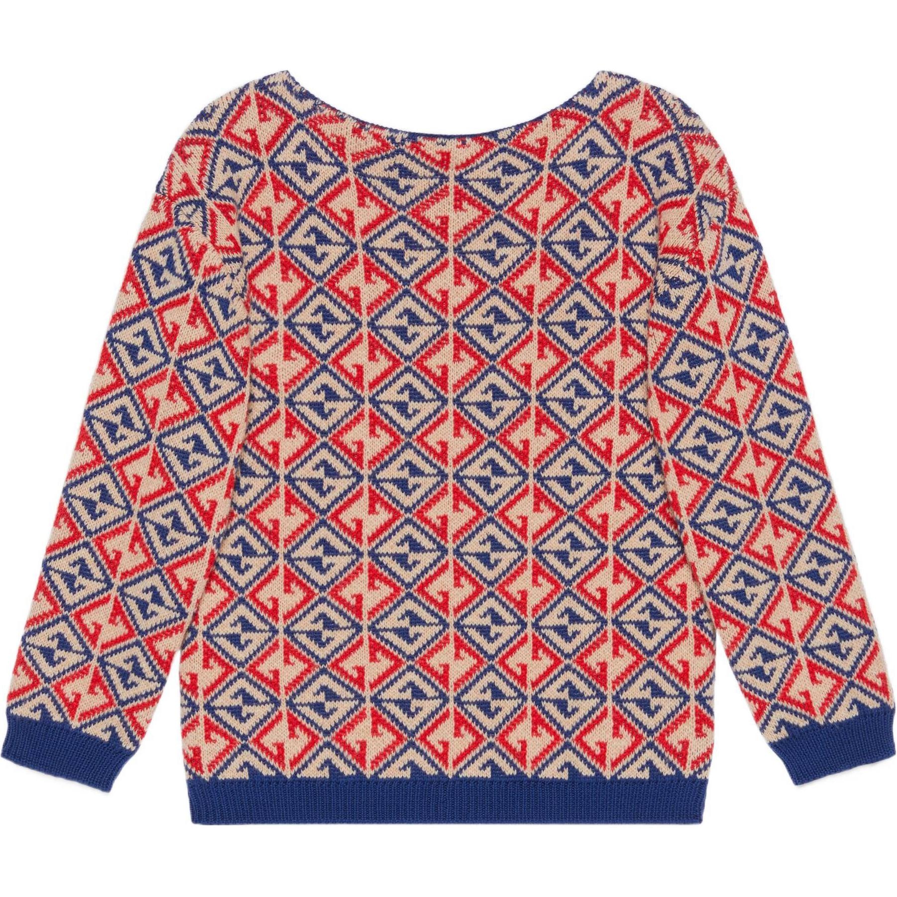 Gucci 1921 Series Blue Wool Sweater — фото 1