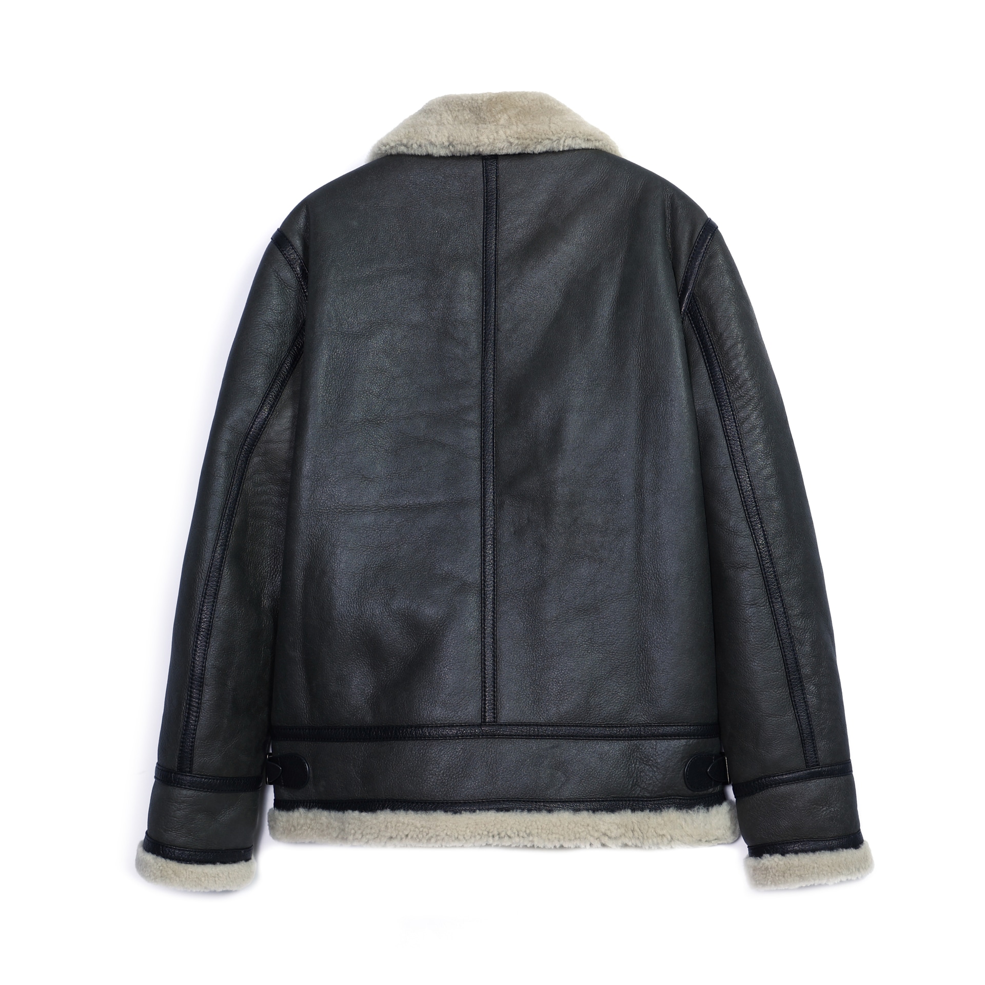 Mcs M65 Trench Shearling Leather Jacket — фото 1