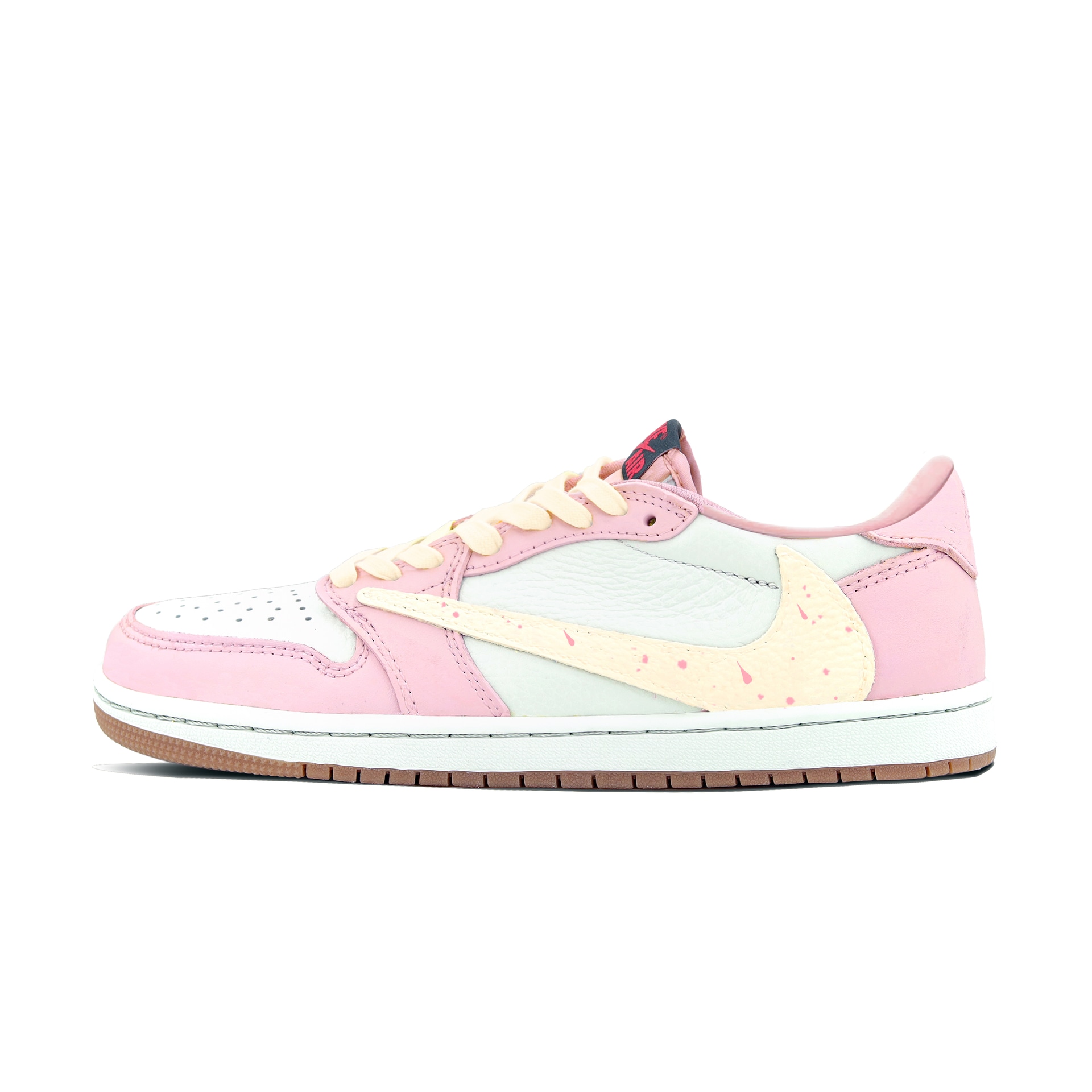 Jordan Travis Scott x Air Jordan 1 Low "Reverse Swoosh Pink" — фото 8