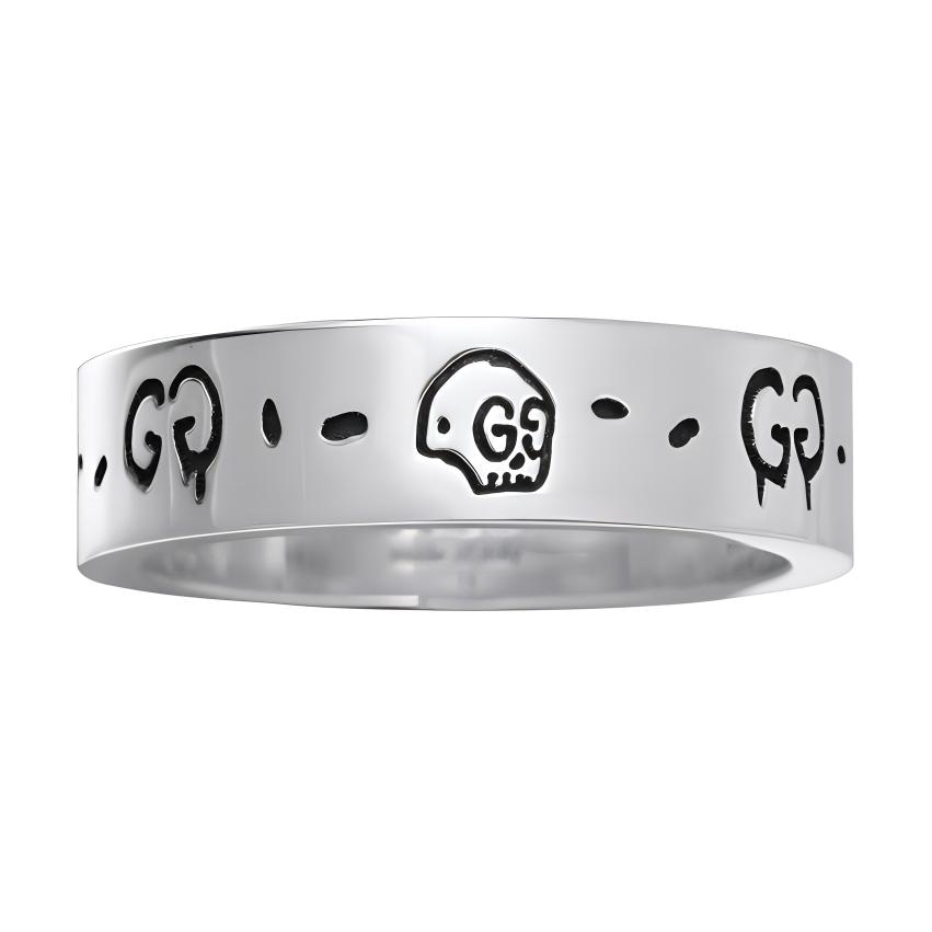 Gucci Ghost Silver Ring 6mm — фото 3