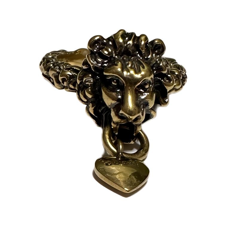 GUCCI/古驰 Gucci Lion Head Ring