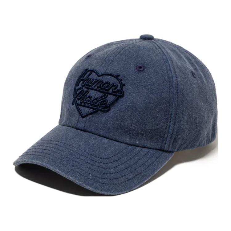 HUMAN MADE Navy Cotton Cap