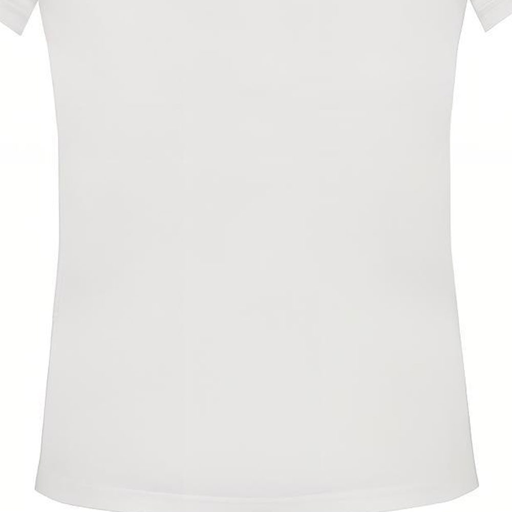Balenciaga Rose Short Sleeve T-Shirt White — фото 5