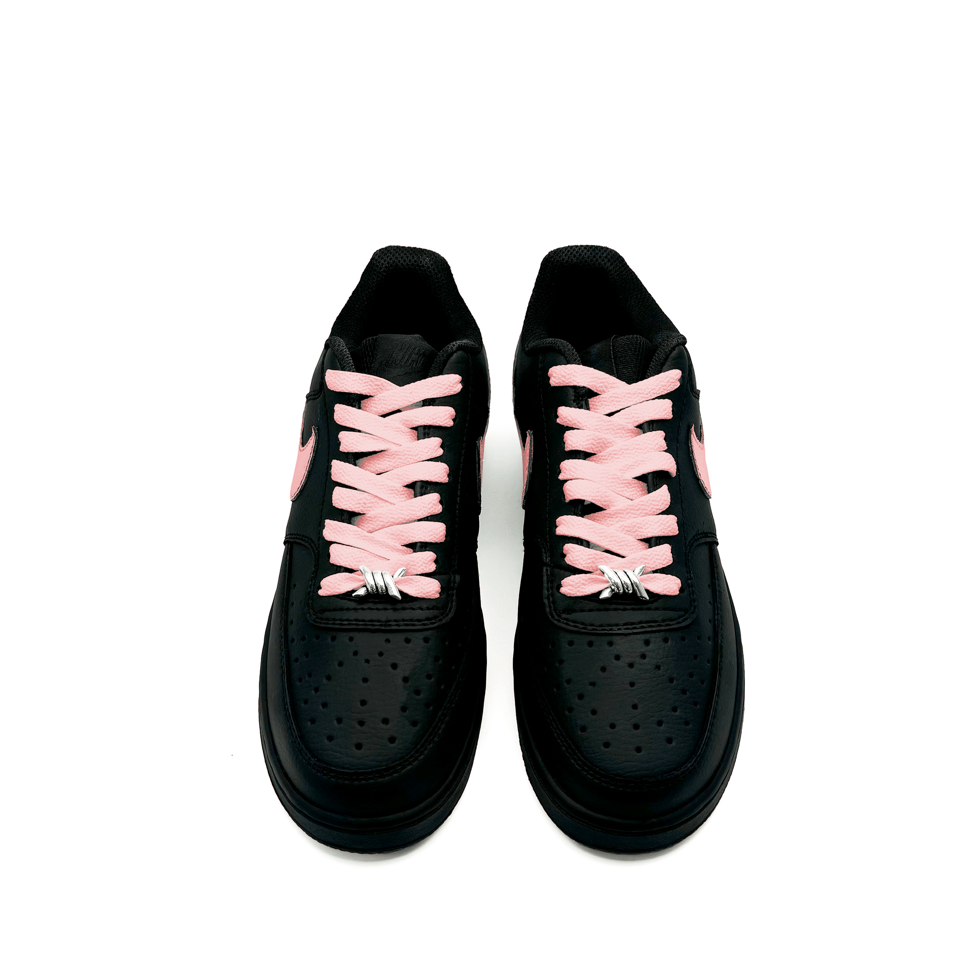 Nike Court Vision Black Pink — фото 10