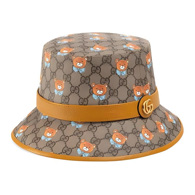 Gucci KAI Teddy Bear Bucket Hat — фото 1