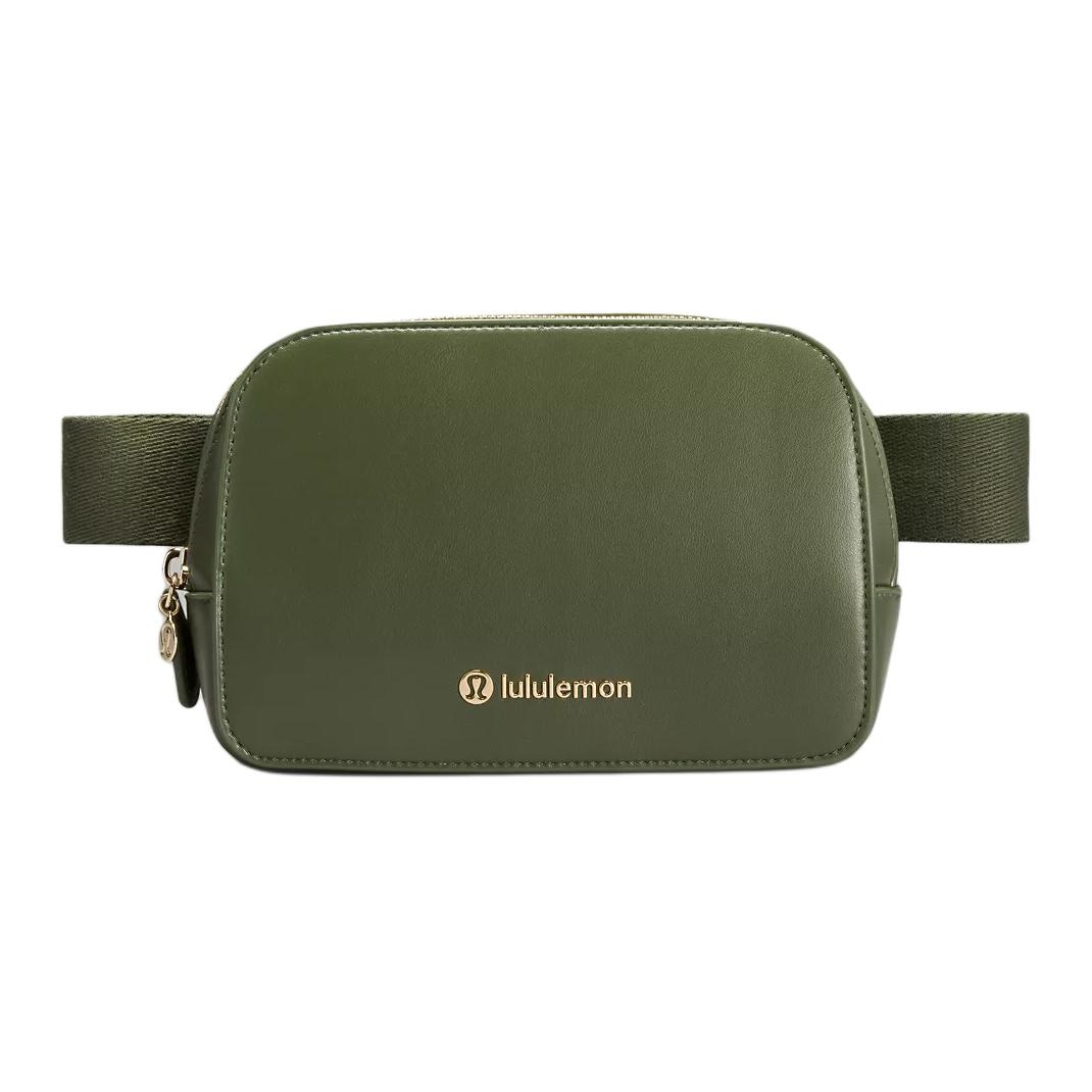 lululemon/露露乐蒙 lululemon Logo Zip Waist Bag Military Green