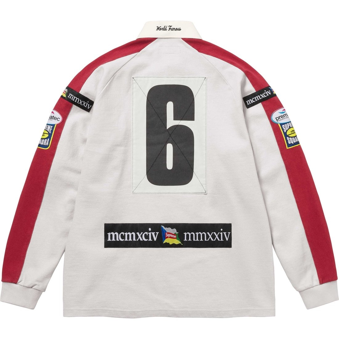Supreme FW24 Chest Stripe Rugby — фото 5
