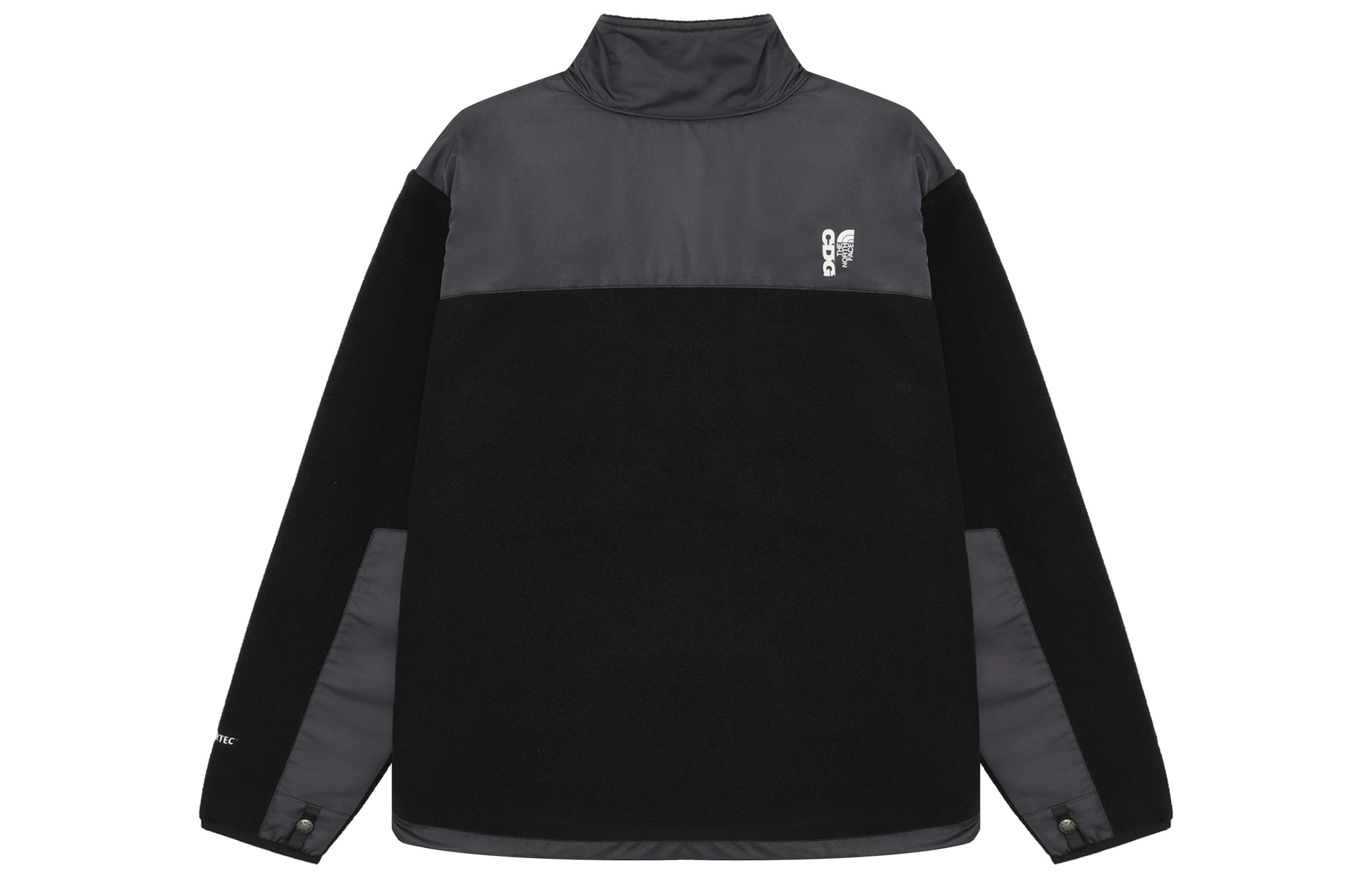 The North Face x CDG FW23 Fleece Jacket Black — фото 1