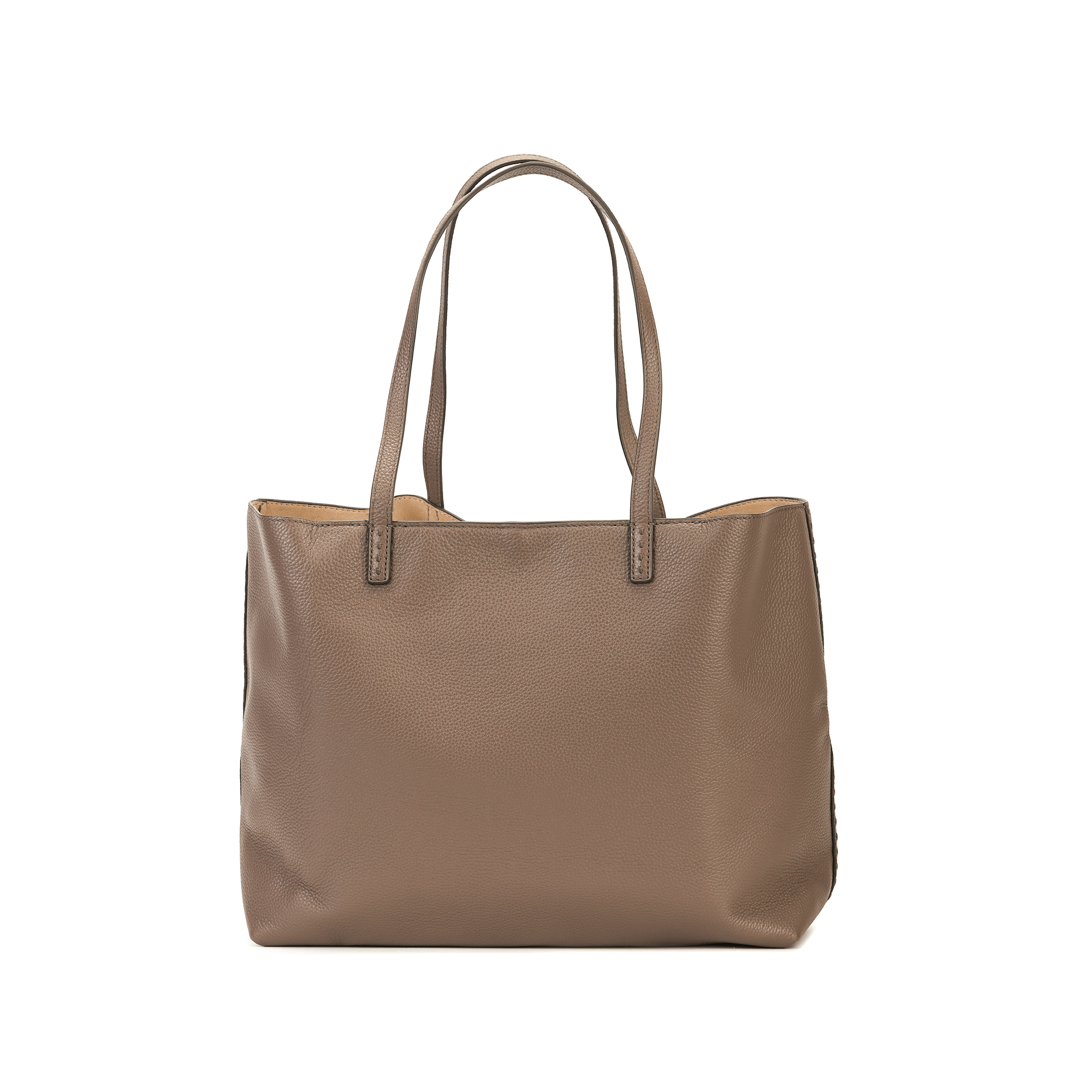 Tory Burch McGraw Tote Silver Maple — фото 2