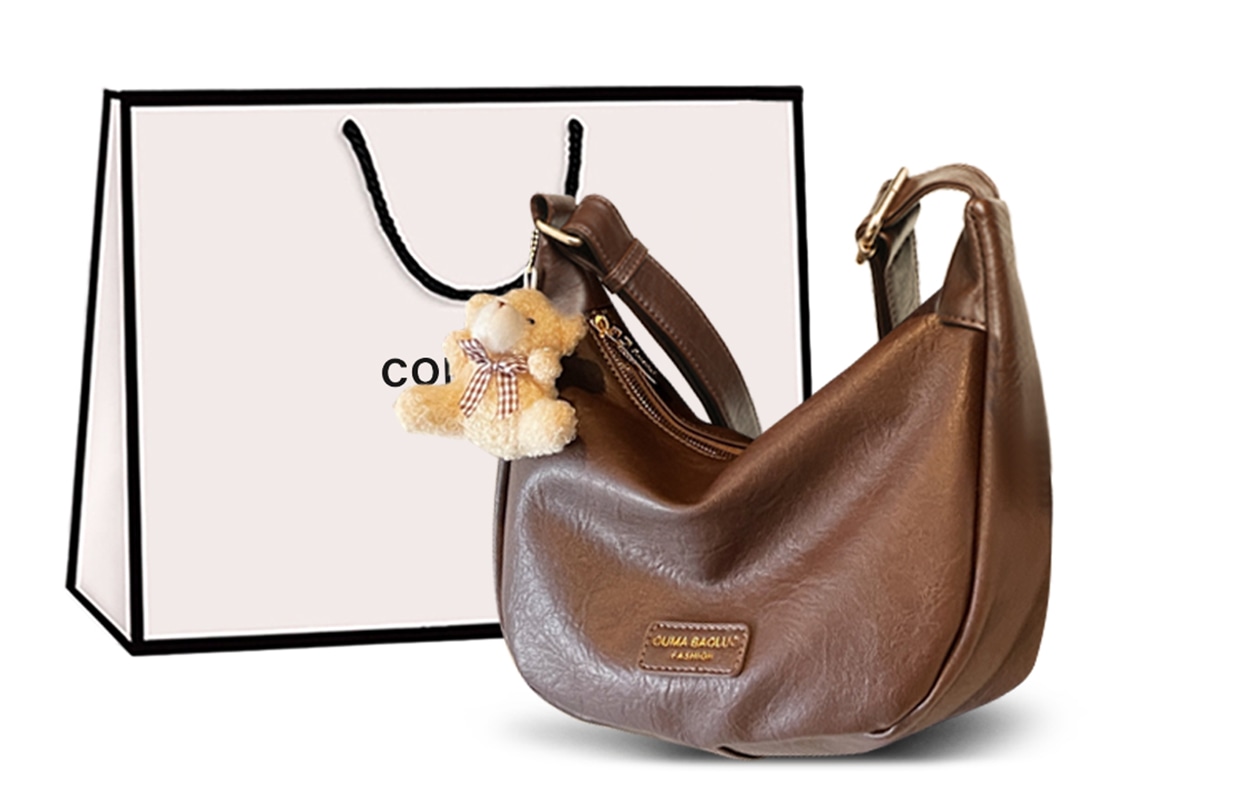 康莉/COMELY COMELY Soft Leather Shoulder Bag