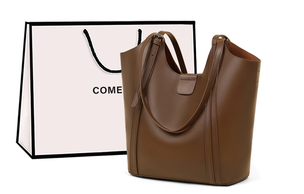 Comely Tote Bag Brown — фото 8
