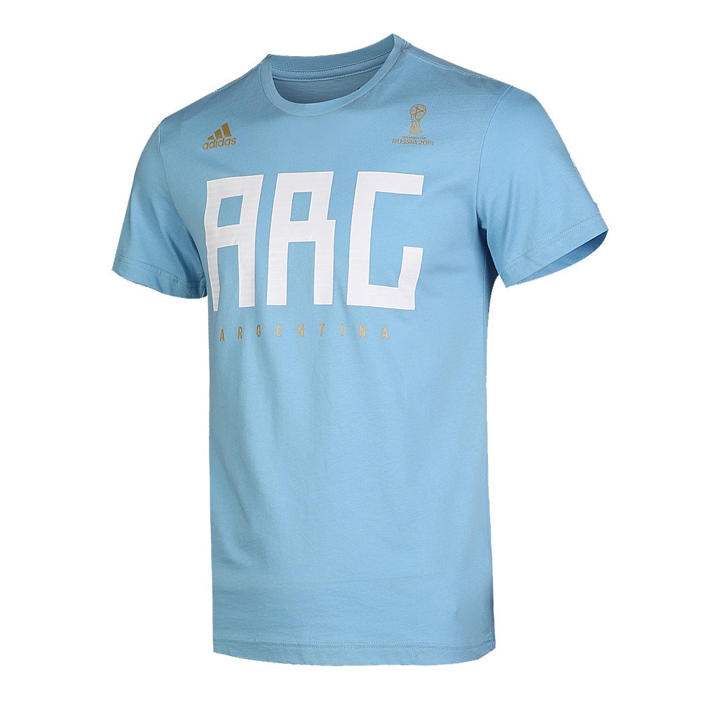 Adidas Argentina Blue Tee — фото 4
