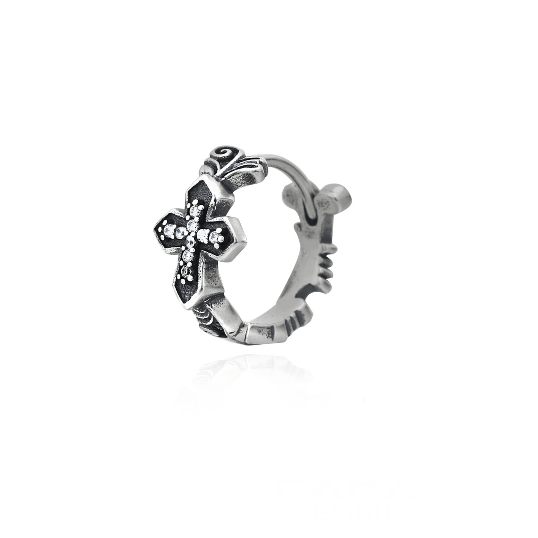 Blessed Bullet S925 Silver Earrings