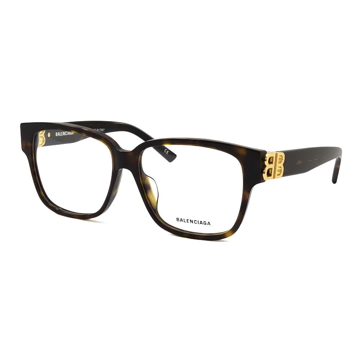 Очки Balenciaga BB Square Optical Glasses Tortoise