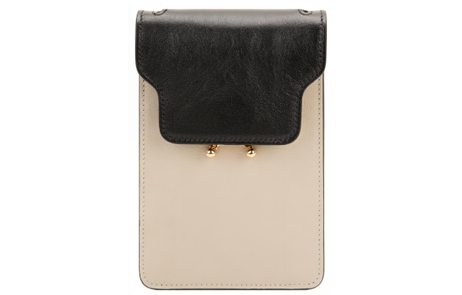 MARNI Crossbody Phone Bag Black