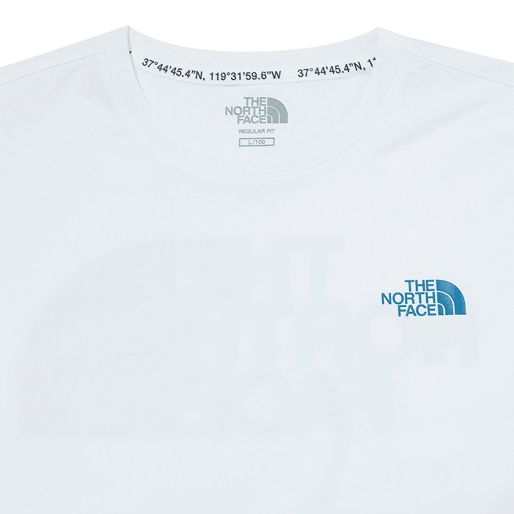 The North Face Logo T-Shirt White — фото 2