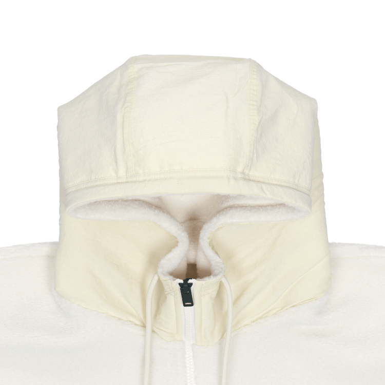 Jordan Fleece Hoodie Jacket Men Light Ivory — фото 3