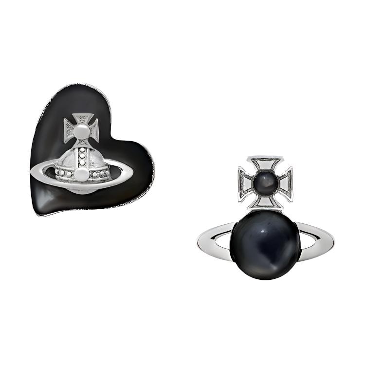 Vivienne Westwood Thomassina Earrings Black