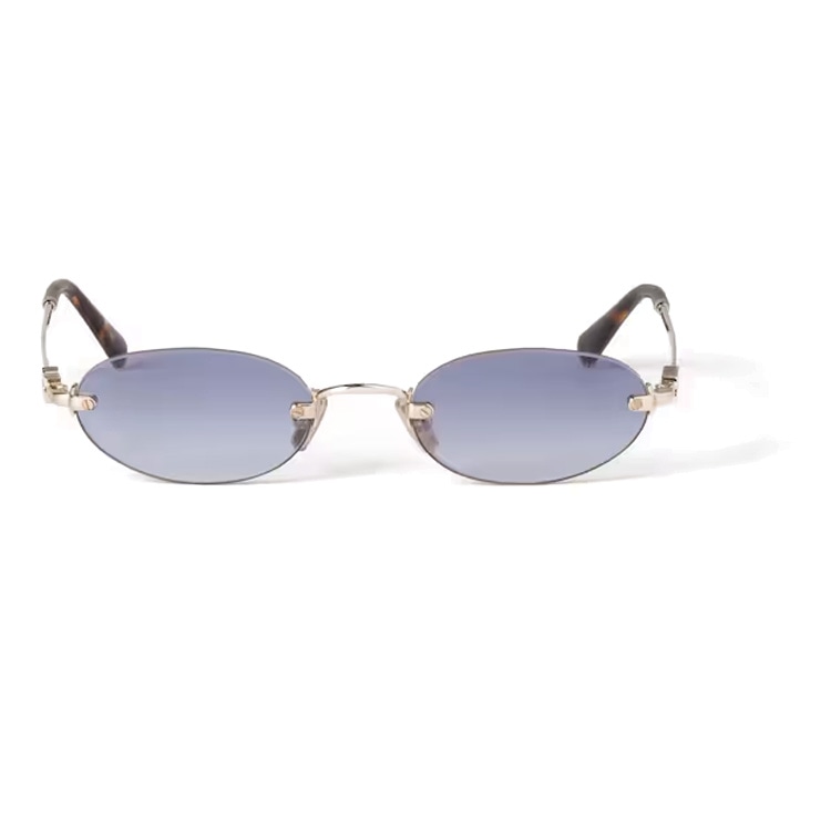 Очки Miu Miu Oval Metal Sunglasses Gold