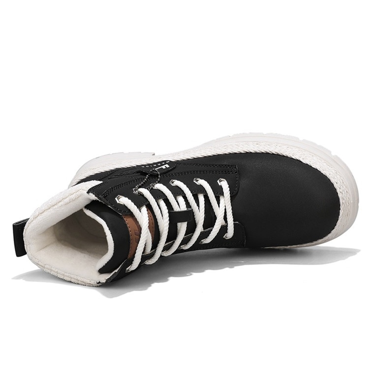 Warrior Snow Boots Black Beige — фото 3