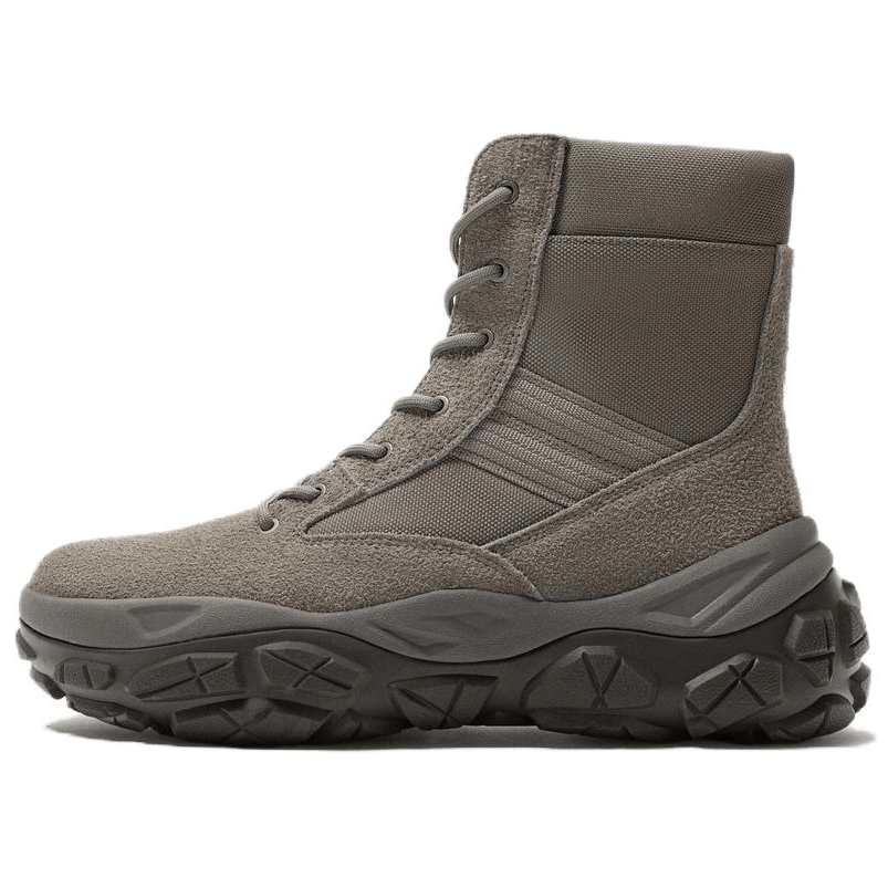 Zara Short Boots Grey Brown — фото 4