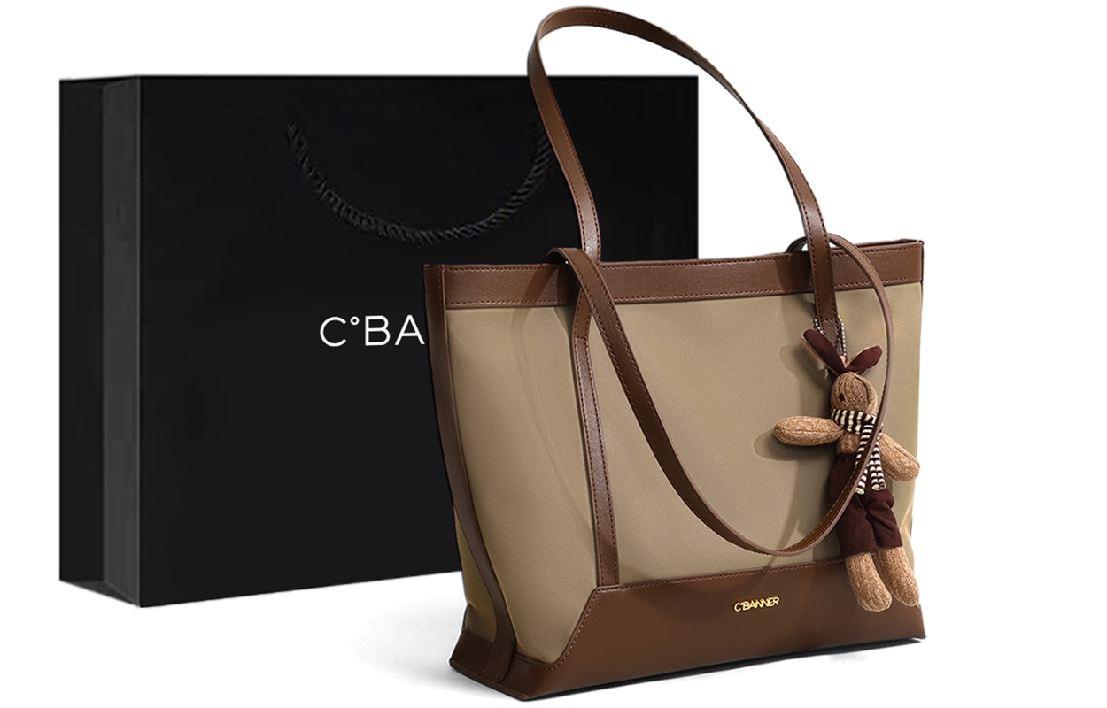 千百度C°BANNER C°BANNER Tote Bag Khaki