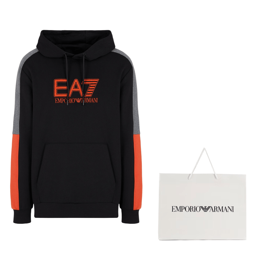 Emporio Armani EA7 Hoodie Black — фото 5